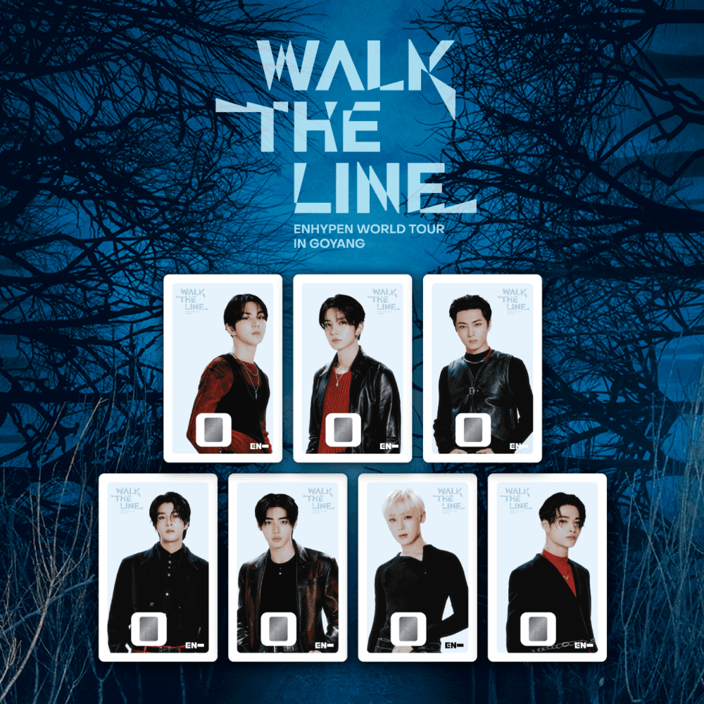 [9/25~10/8]"ENHYPEN WORLD TOUR 'WALK THE LINE' IN GOYANG" Theme Card Release!