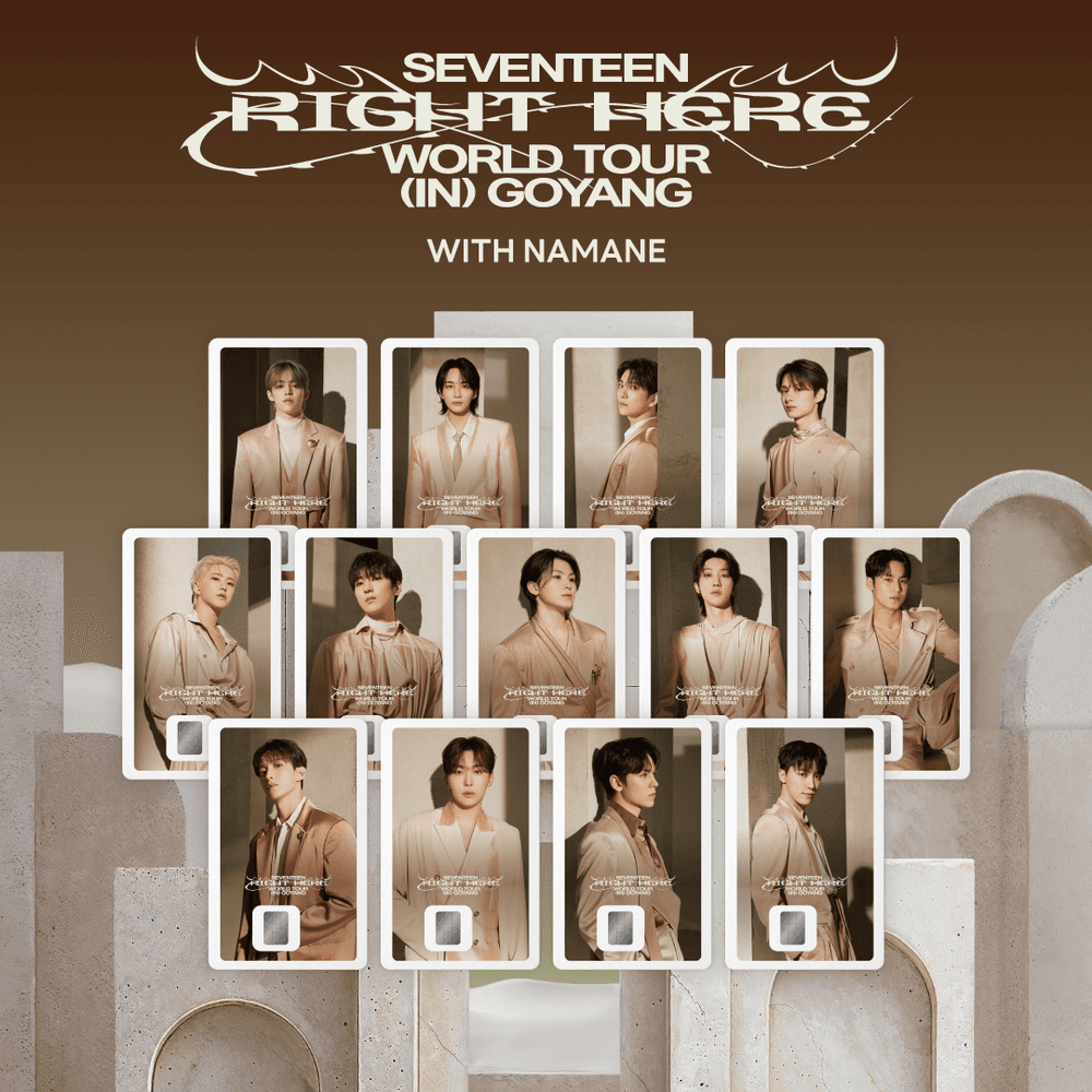" SEVENTEEN [RIGHT HERE] WORLD TOUR IN GOYANG" Theme Card Release!