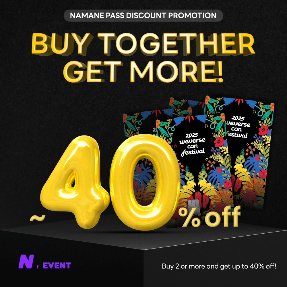 ✨“2025 Weverse Con Festival” Themed NAMANE Pass Launch Promotion!✨