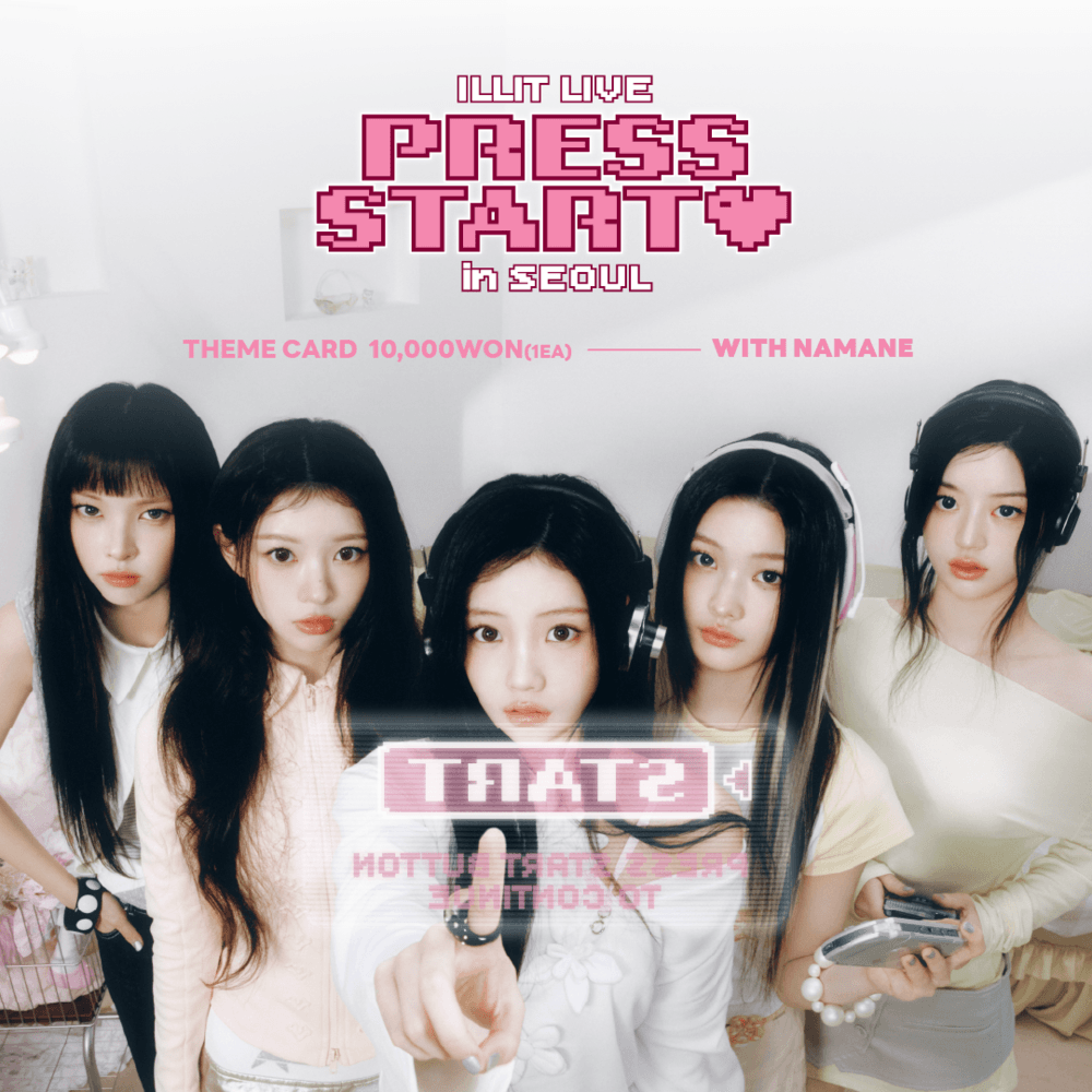 "ILLIT LIVE 'PRESS START♥︎' in SEOUL" Special Theme Card Release! ✨