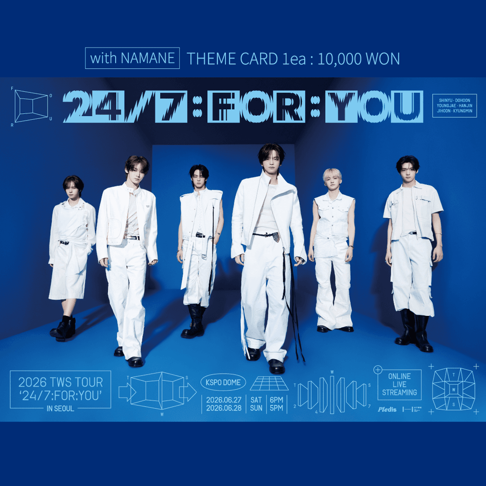 2026 TWS TOUR '24/7:FOR:YOU' IN SEOUL Special Theme Card Launch! ✨
