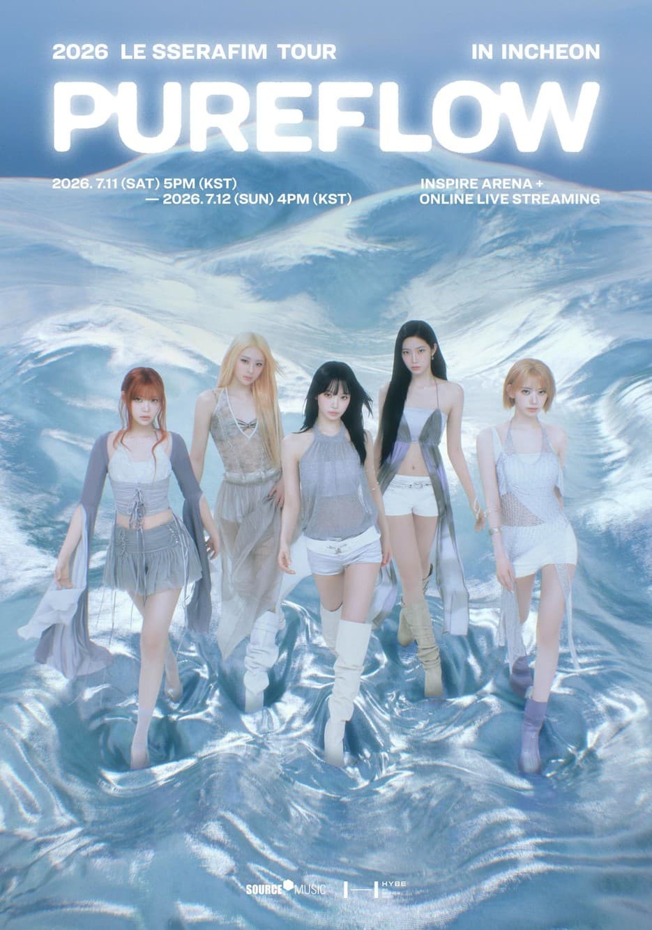 2026 LE SSERAFIM TOUR 'PUREFLOW' IN INCHEON NAMANE Package がNAMANE Storeでも購入できるようになりました！