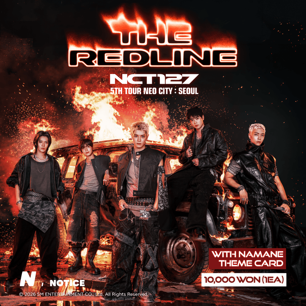 NCT 127 5TH TOUR 'NEO CITY : SEOUL - THE REDLINE' Special Theme Card&Pass is here!